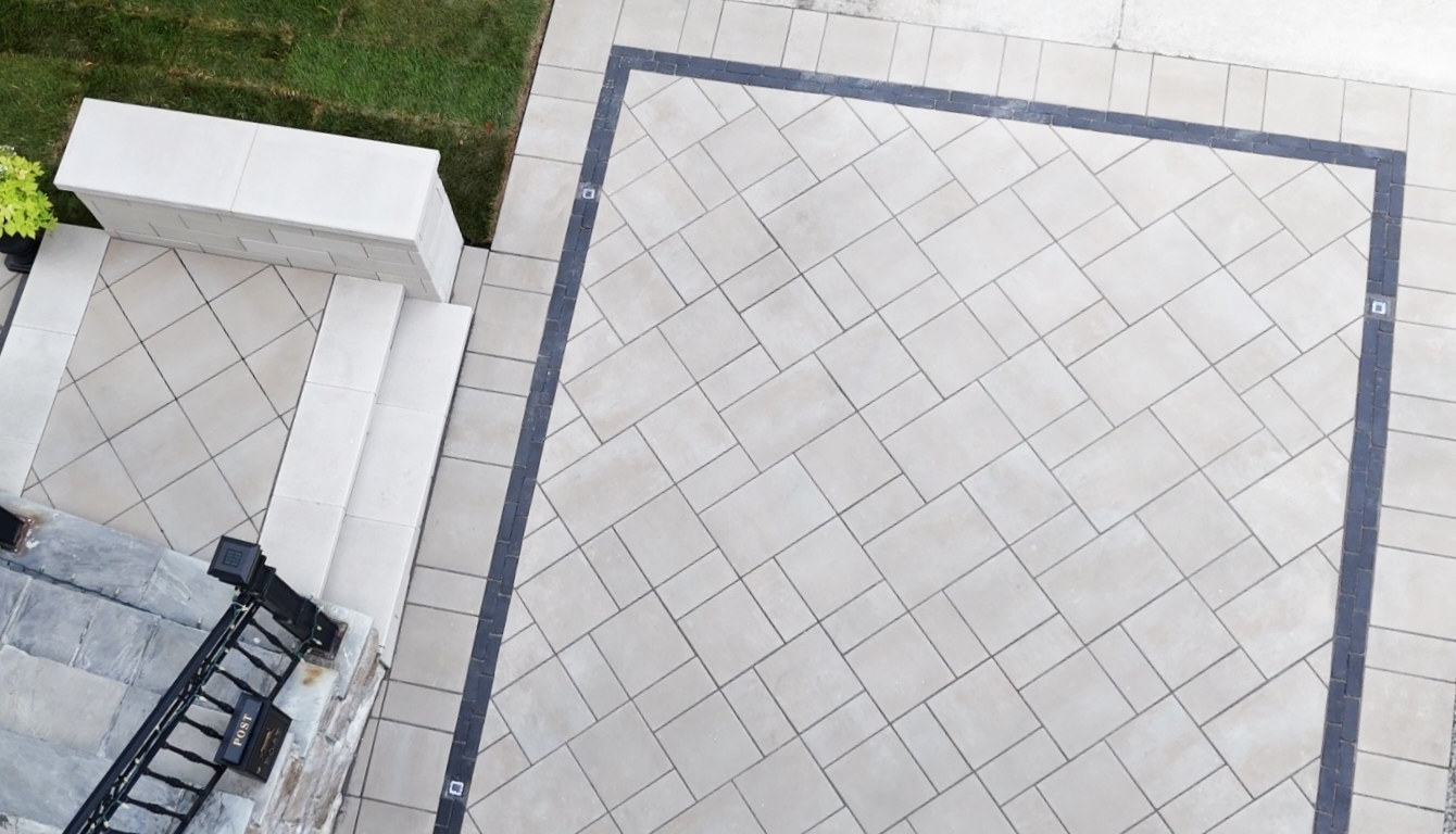 Stone Paver Driveway