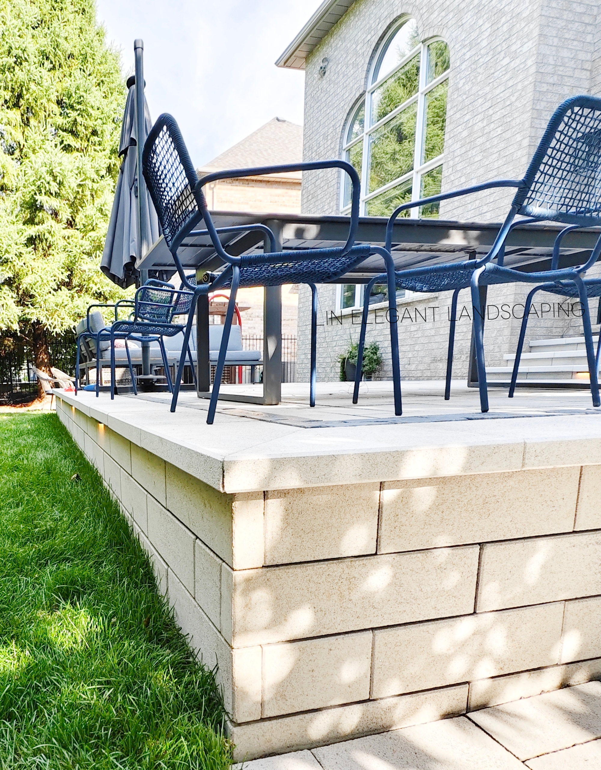 Retaining wall project 7